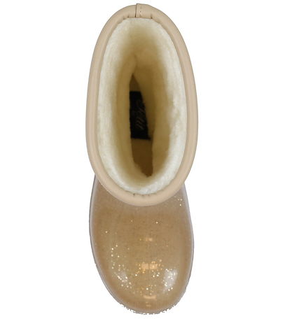 Petit by Sofie Schnoor Gummistøvler m. For - Nougat m. Glimmer