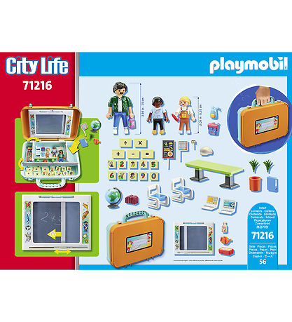 Playmobil City Life - Klasseværelse - 71216 - 56 Dele