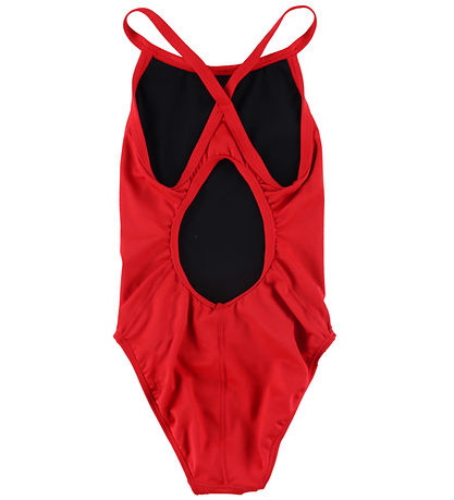 TYR Badedragt - UV50+ - Solid Elite Diamondfit - Rød