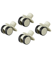 MODU 4x Swirly Wheels - 4-pak - Dusty Green