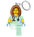 LEGO® Nøglering m. Lommelygte - LEGO® Nurse