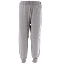 Versace Sweatpants - Gråmeleret/Hvid m. Print