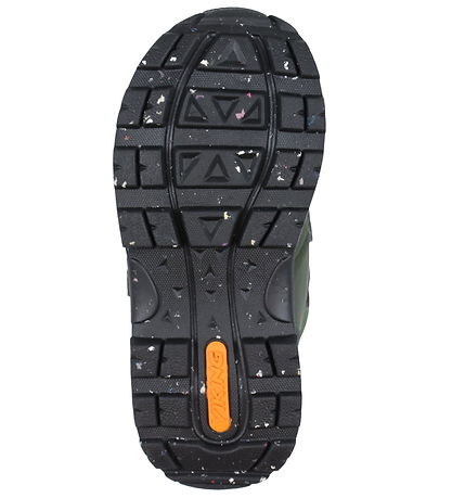 Viking Vinterstøvler - Ask Mid F GTX - Huntinggreen/Orange