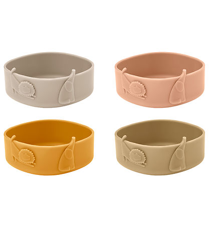 Liewood Skåle - Silikone - Emily - 4-pak - Tuscany Rose Multi 