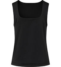 Rosemunde Top - Vendbar - Sort
