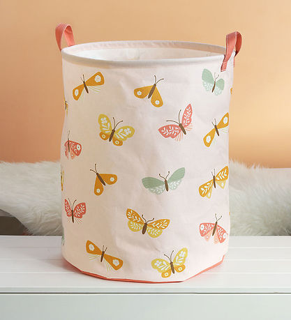A Little Lovely Company Opbevaringskurv - 40x50 cm - Butterflies