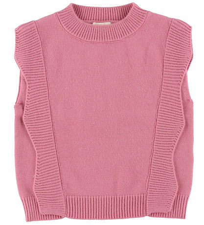 Creamie Vest - Strik - Cashmere Rose