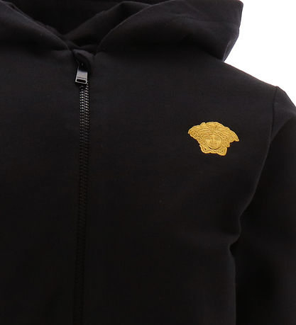 Versace Cardigan - Sort m. Guld