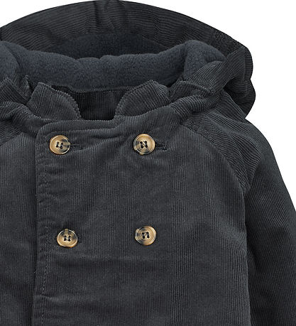 MarMar Fløjlsjakke m. Fleece - Jokan - Darkest Blue