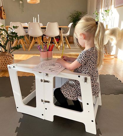 Hemmingsen Kids Læringstårn - Maya - Hvid