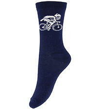 Danefæ Strømper - DaneDanmark - Navy Biking Viking