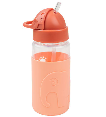 Done by Deer Drikkedunk m. Sugerør - 350 ml - Elphee - Papaya