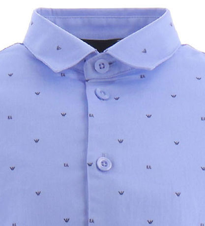 Emporio Armani Skjorte  - Blå/Navy