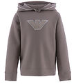 Emporio Armani Hættetrøje - Mud m. Logo