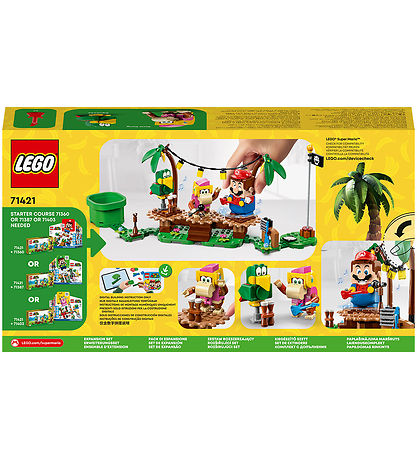LEGO® Super Mario - Dixie Kongs Jungl... - Udv. 71421 - 174 Dele