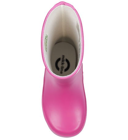 Mikk-Line Gummistøvler - Wellies - Solid - Fuchsia Red