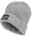 Didriksons Hue - Strik - Bus - Grey Melange