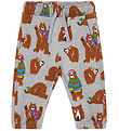 Stella McCartney Kids Sweatpants - Gråmeleret m. Bjørne