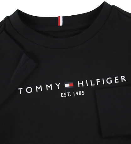 Tommy Hilfiger Bluse - U Essential - Sort