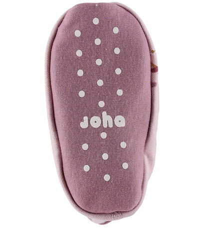 Joha Futter - Uld/Bomuld - Light Bordeaux m. Gæs