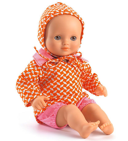 Djeco Dukketøj - Pépin - Pink/Orange