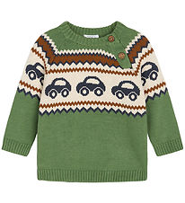 Hust and Claire Bluse - Strik - Palle - Elm Green