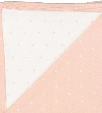 MarMar Tæppe - Modal Mix - Alia - Cream Taupe Hearts