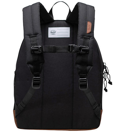 Herschel Rygsæk - Heritage Youth - EcoSystem - Sort/Saddle Brown