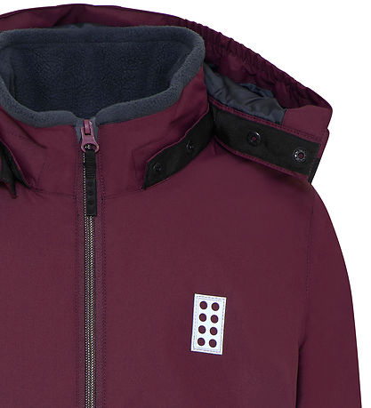 LEGO® Wear Vinterjakke - LWJesse 704 - Bordeaux