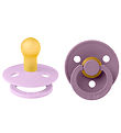 BIBS Colour Schnuller - 2er-Pack - Gr. 1 - Rund - Violett Sky/Ma