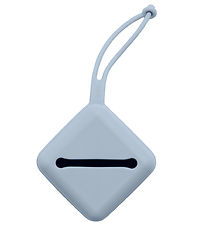 BIBS Sutteboks - Silikone - 7,5x5 cm - Dusty Blue