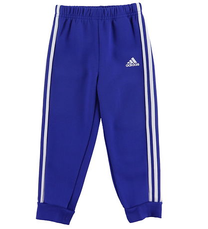 adidas Performance Sweatsæt - I 3S TIB FL TS - Blå/Grå/Hvid
