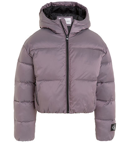 Calvin Klein Puffer Jacket - Hyper Two Tone - Amaranth