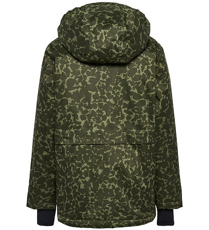 Hummel Vinterjakke - hmlUrban Tex - Olive Night
