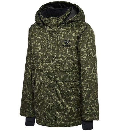Hummel Vinterjakke - hmlUrban Tex - Olive Night