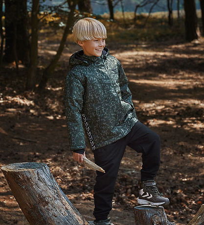 Hummel Vinterjakke - hmlUrban Tex - Olive Night