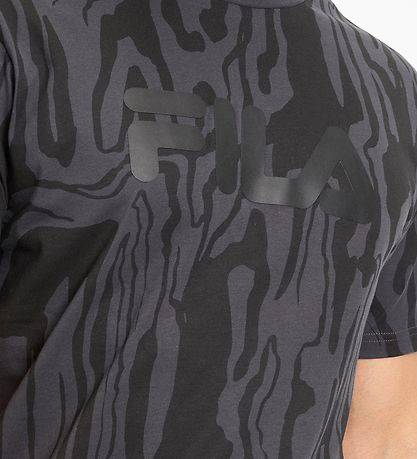 Fila T-shirt - Bethau - Camouflage Sort/Grå