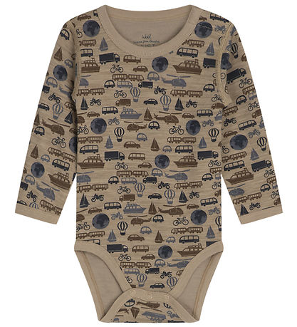 Hust and Claire Body l/æ - Uld/Bambus - Baloo - Biscuit Melange