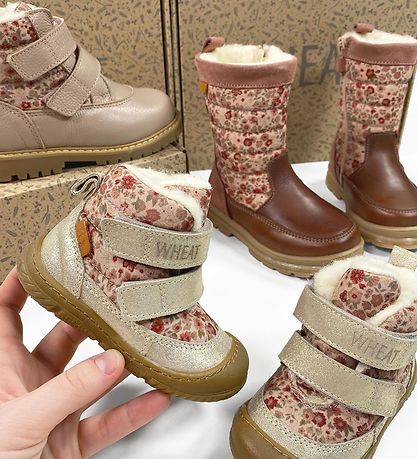 Wheat Vinterstøvler - Dowi Prewalker - Tex - Rose Dust Flower
