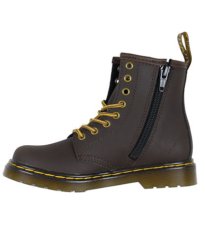 Dr. Martens Støvler - 1460 J Wildhorse Lamper - Dark Brown