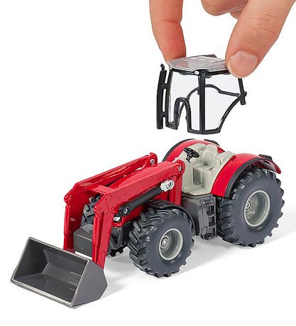 Siku Frontlæsser - Massey Ferguson - 1:50 - Rød