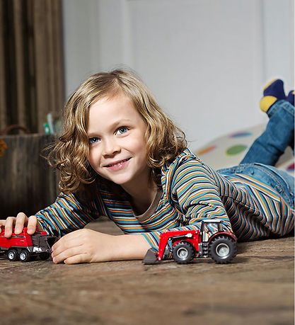 Siku Frontlæsser - Massey Ferguson - 1:50 - Rød
