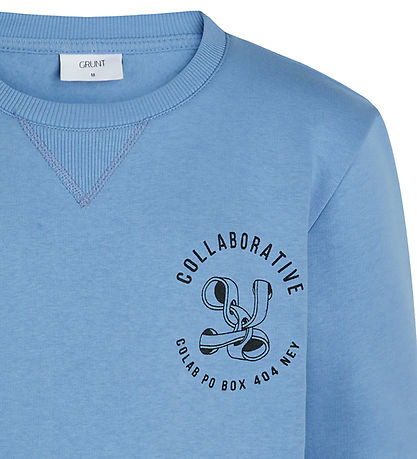 Grunt Sweatshirt - Canazie - Blå