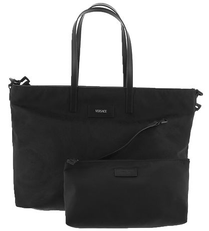 Versace Pusletaske - Sort m. Blomster