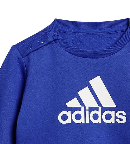 adidas Performance Sweatsæt - I BOS LOGO JOG - Blå/Hvid