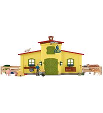 Schleich Farm World - 50x16x30 cm - Stor Bondegård 42605 - Gul