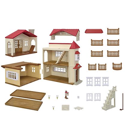 Sylvanian Families - Red Roof Country Home - Secret At... - 5708