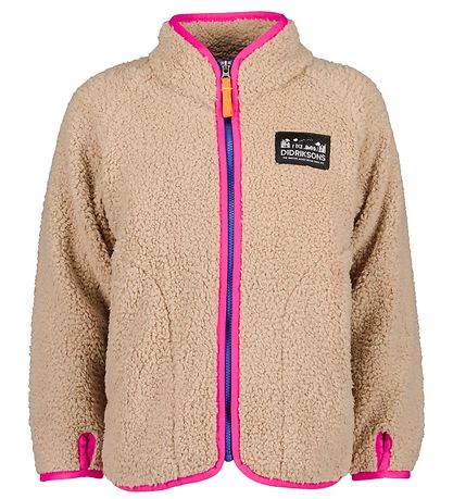 Didriksons Fleecetrøje - Gibbs - Clay Beige