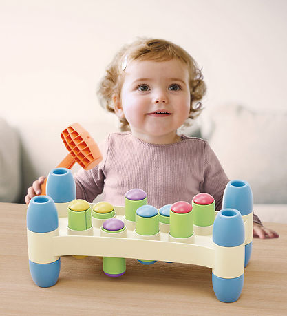 Quercetti Hammerbræt - PlayEco+ - 34 Dele - 84120