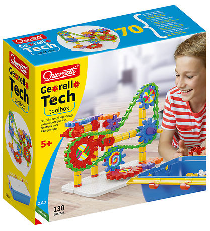 Quercetti Byggesæt - Georello Tech - 130 Dele - 2310